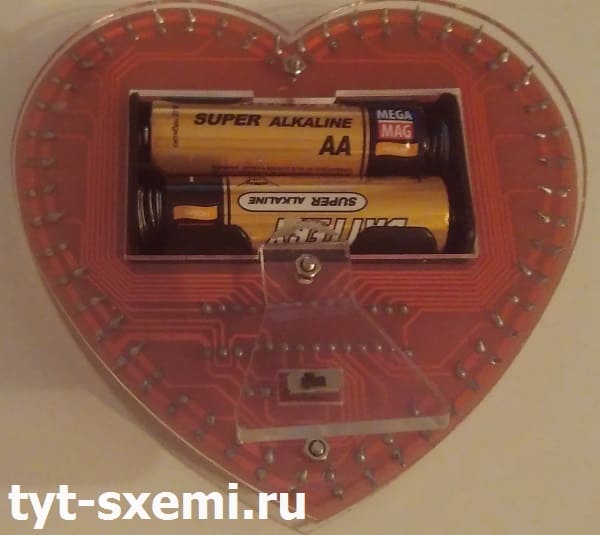 Собираем электронное сердце своими руками – красивый декоративный подарок
